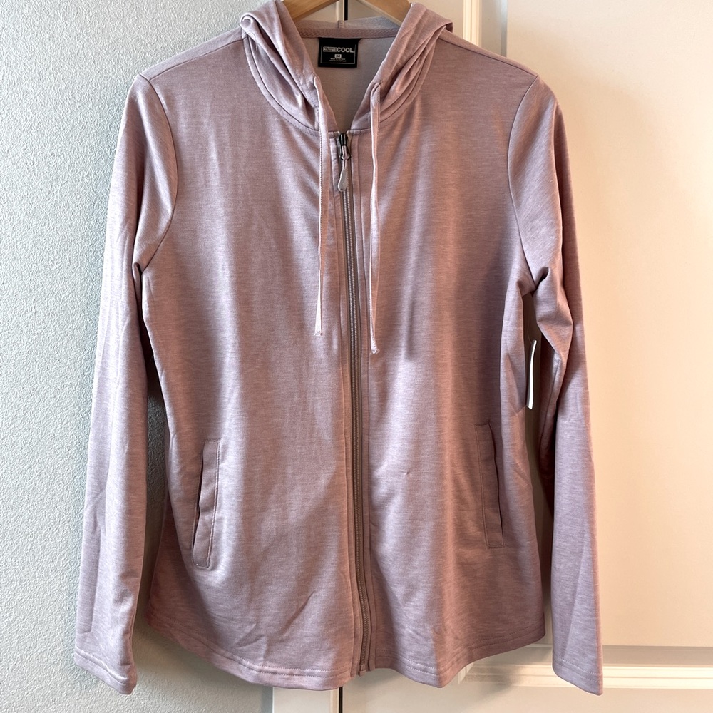 NEW w/tags Lavender Women’s M Zip up Hoodie